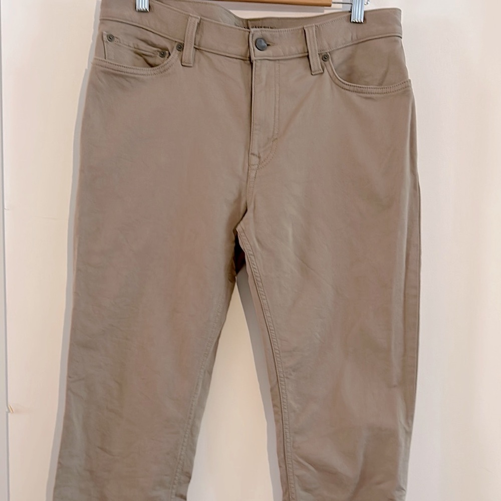 Banana Republic Slim Fit Khaki Traveler Pants